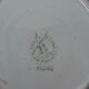 Ancienne assiette creuse Moulin des Loups Michel