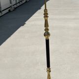 Vintage MS Belysning lamp in turned brass