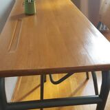 Double school table or vintage console