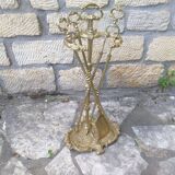 Serviteur de cheminée en bronze