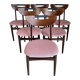 Set of six dining chairs, Denmark 1960s