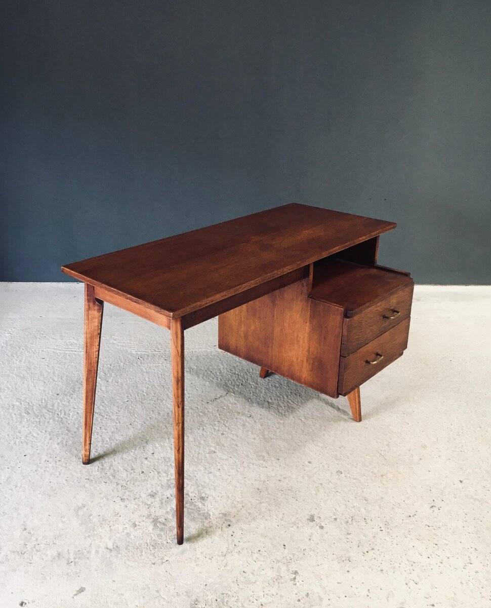 Modernist Reconstruction Writing Desk, France, 1950s