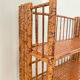 70's foldable bamboo shelf
