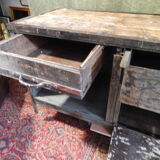 Furniture old industrial workshop