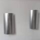 Pair of vintage wall lights, chromed metal, France 1970