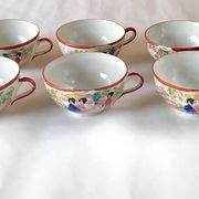 Japanese porcelain tea service at the end of the 19th century