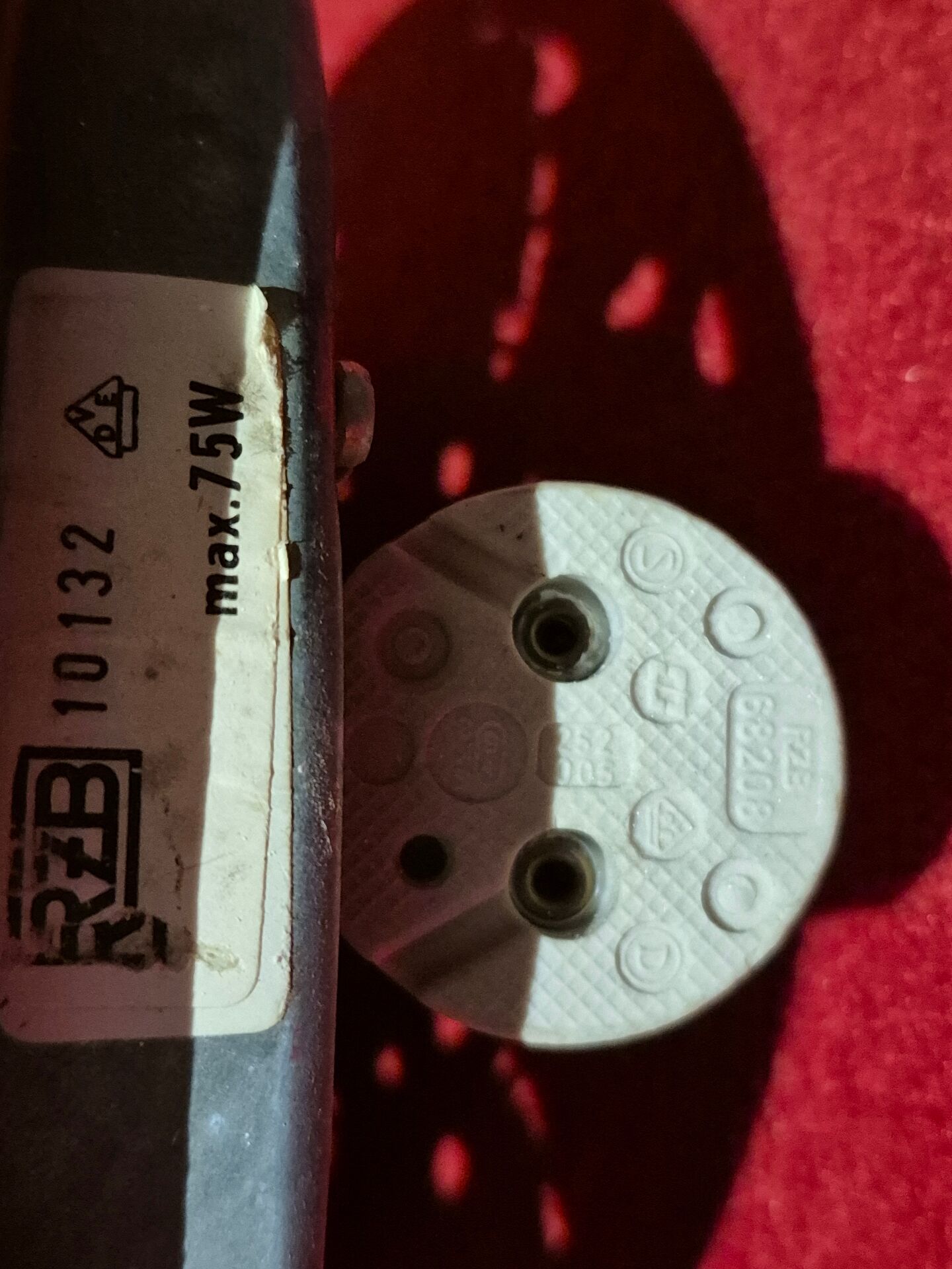 MCM Ceiling / wall lamp ø 30 cm - RZB Germany vintage