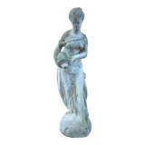 Reconstructed stone garden statue