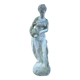 Reconstructed stone garden statue