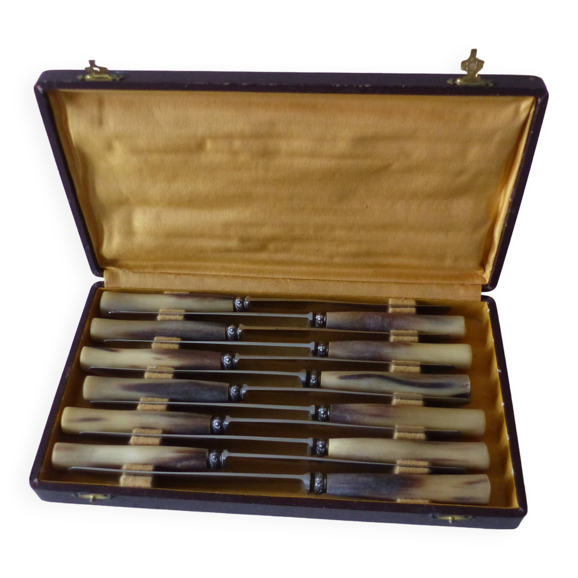 Box of 12 horn knives