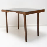 Mid century opaxite glass coffee table, 1960´s, Czechoslovakia