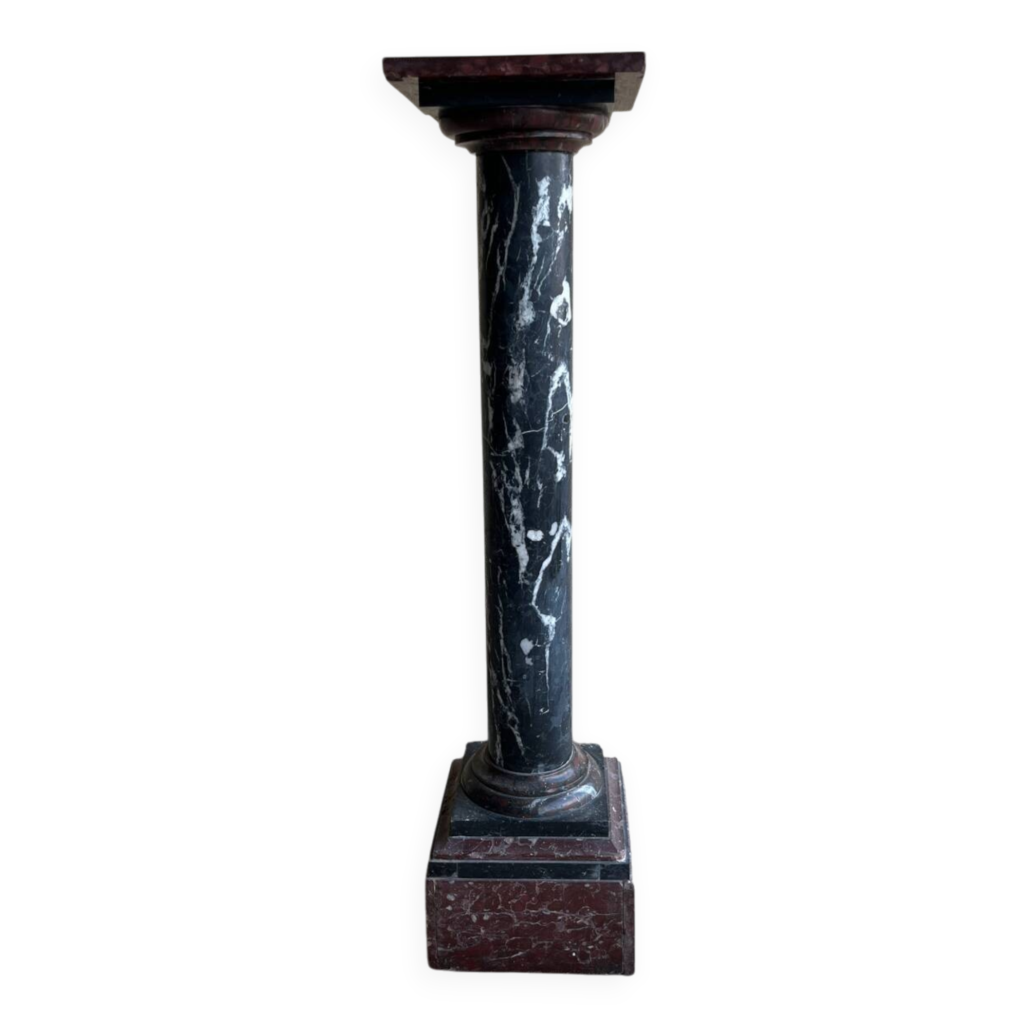 Grande colonne en marbre XIXeme