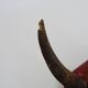 Art populaire mexicain masque diable en bois sculpté avec corne