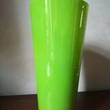 Vase en opaline verte