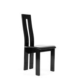 Set of 4 postmodern chairs by Pietro Constantini - Italy 1980s