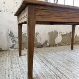 Table de ferme chêne 140 cm