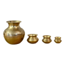Indian Brass nesting pots