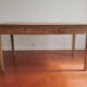 Farm table oak desk 1960