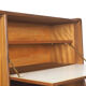 Vintage dutch teak buffet with showcase 1960