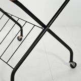 Scandinavian coffee table with magazine rack, 1960s–70s