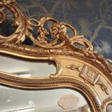 19th century mirror, 160 x 92 cm