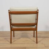 Pj112 armchairs by ole wanscher for poul jeppesens, denmark, 1960s, set of 2