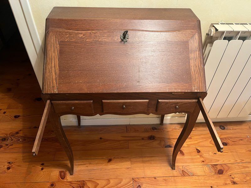Oak secretary desk