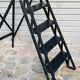 Old wooden workshop stepladder