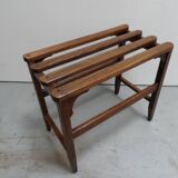 Vintage Dutch small oak bench 1930's