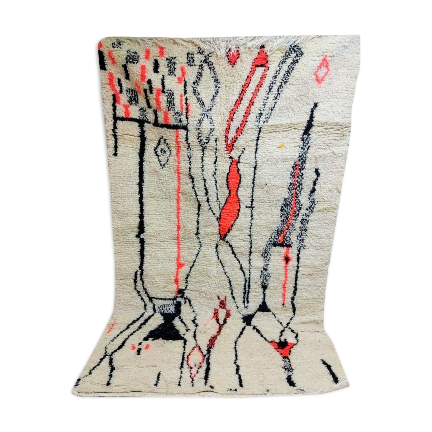 Moroccan berber carpet 232x145cm