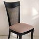 Chaise bois et cannage