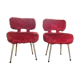 Paire de chaises design années 60