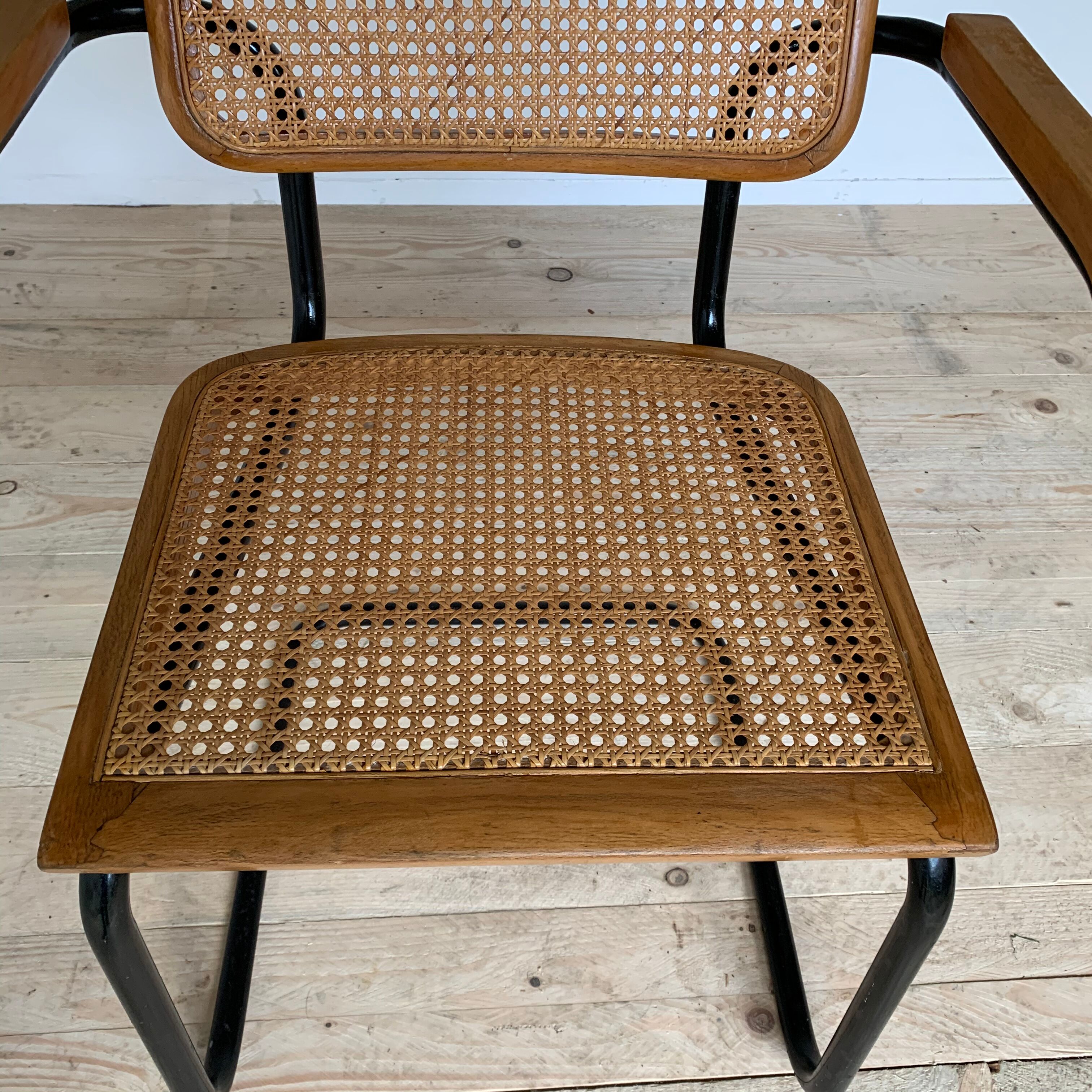 Marcel Breuer S64 vintage chair with armrest