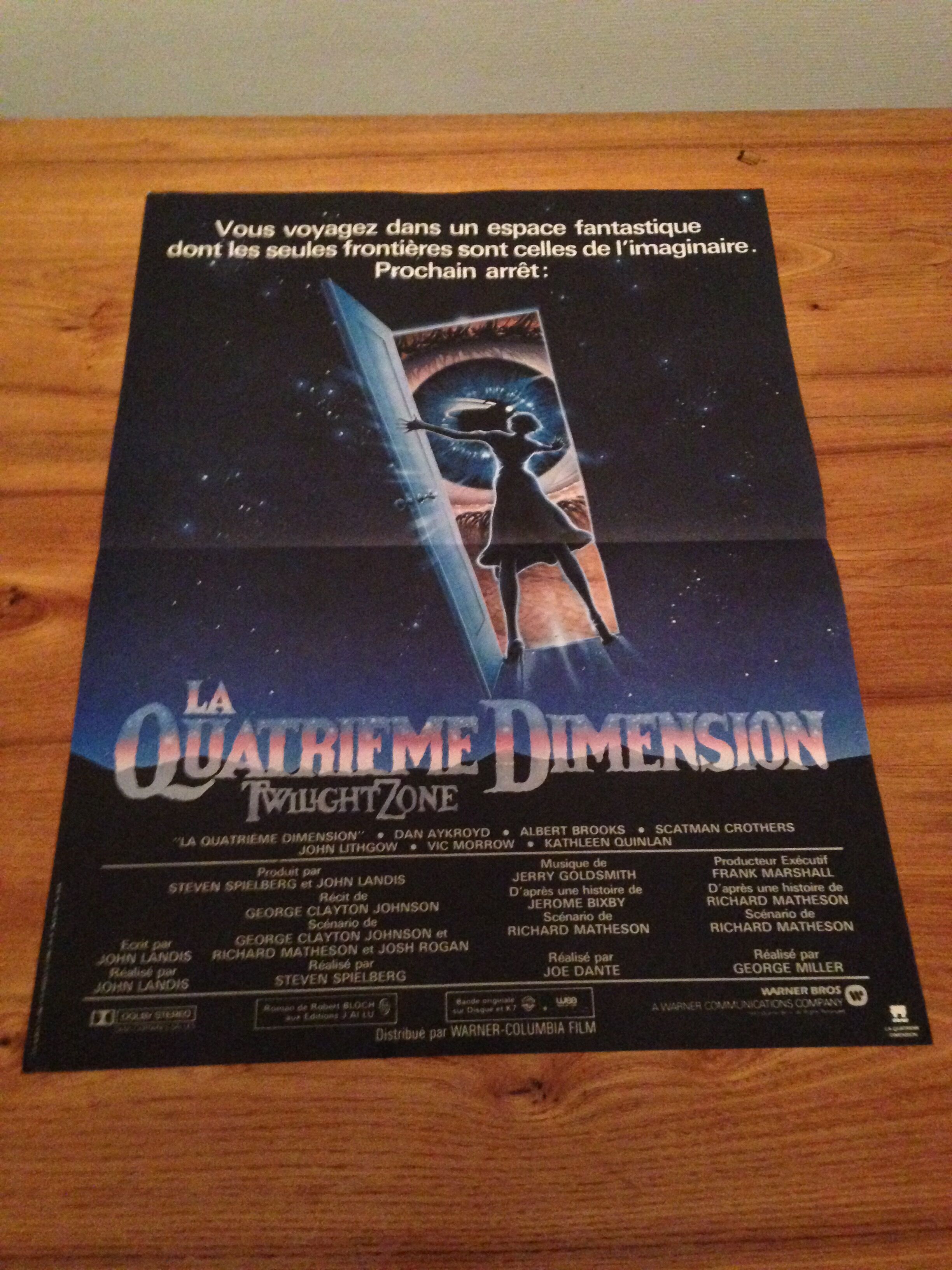 Poster of the film "The fourth dimension" 1983