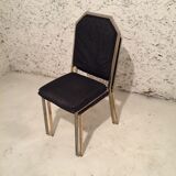 Set of 6 chairs 70's metal