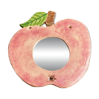 Miroir pomme en céramique