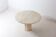 Organic travertine dining table, Italy 1970s