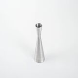 Metal candlestick, Italian design, 1970s, made in Italy
