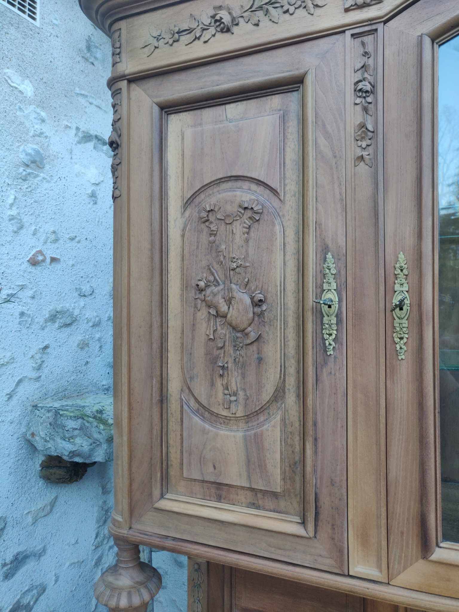 Two carved body dresser
