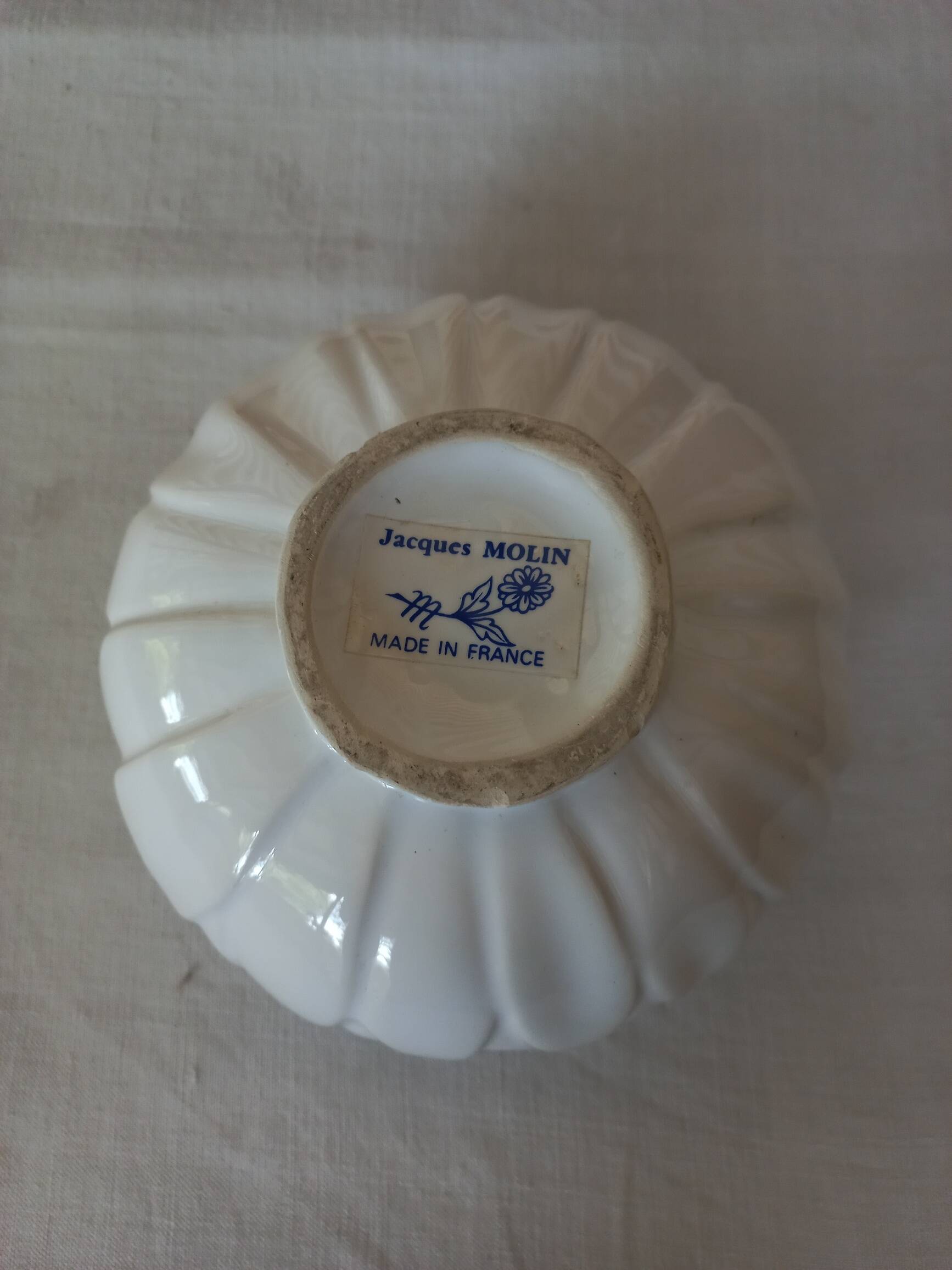 Jacques Molin Charolles flower spike vase