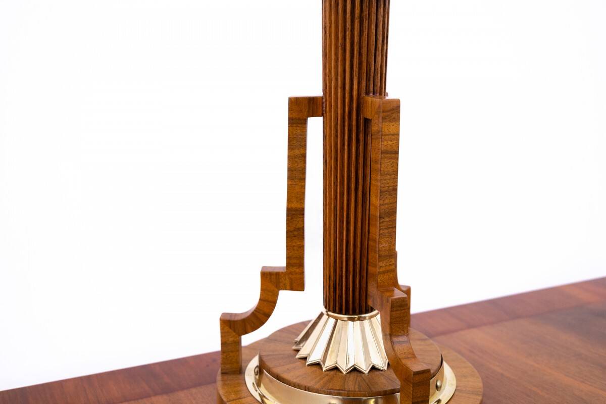 Art Deco table lamp, Poland, mid-20th century.