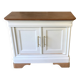Raw wood and white furniture