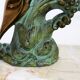 Bookends "birds" in regulation and marble 60s