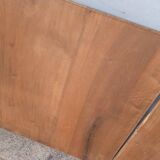 2 carved walnut woodwork panels early 20th century