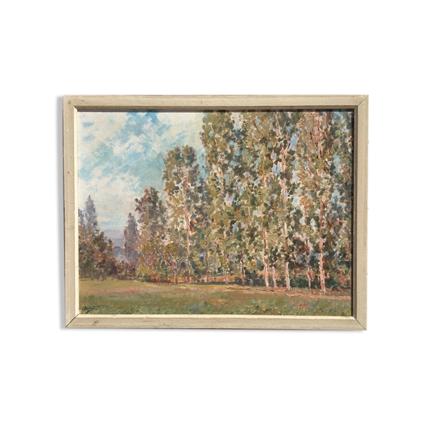 Painting poplars