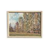 Painting poplars