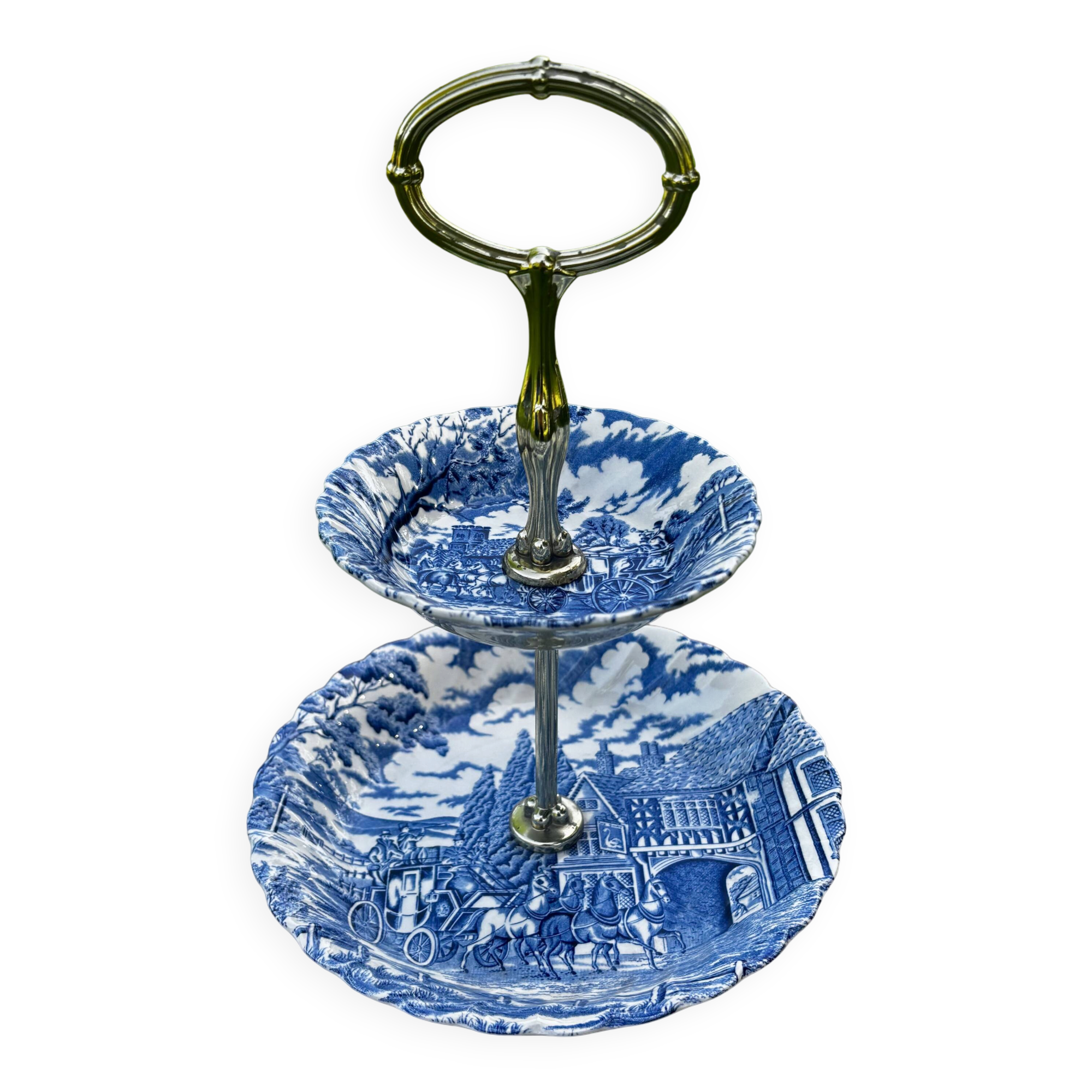 Superb English porcelain servant Myott Royal Mail