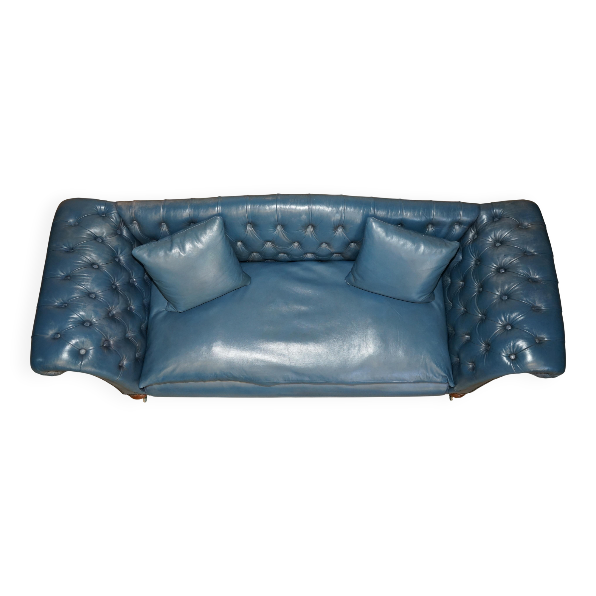 Canapé Chesterfield Regency William IV restauré circa 1830