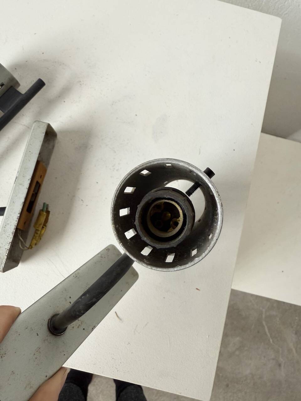 Pair of Alain Richard wall lights