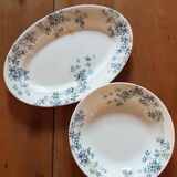 2 plats Terre de fer